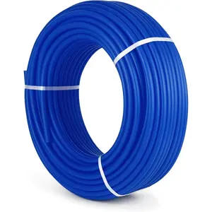 VEVOR PEX Pipe 3/4 Inch, 100 Feet Non-Oxygen Barrier PEX-B Flexible Pipe Tubing for Potable Water, for Hot/Cold Water Easily Restore, Plumbing Applications with Free Cutter Clamps, WhiteVEVOR Super Brand Day