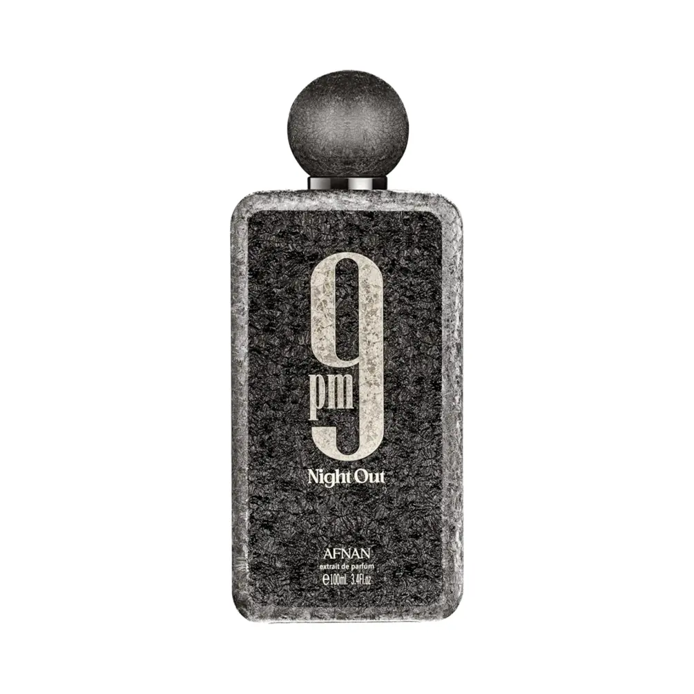 Afnan 9PM Night Out Extrait de Parfum(3.4 oz)Unisex Bold Nighttime Fragrance 100ml
