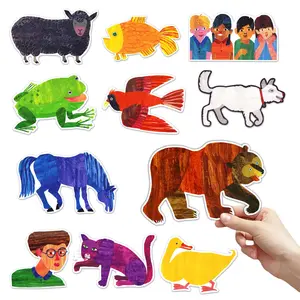 Brown Bear, What Do You See? Felt Story Set, 11Pcs Montessori Storytelling Props, Educational Toy for Toddlers, Ages 3+