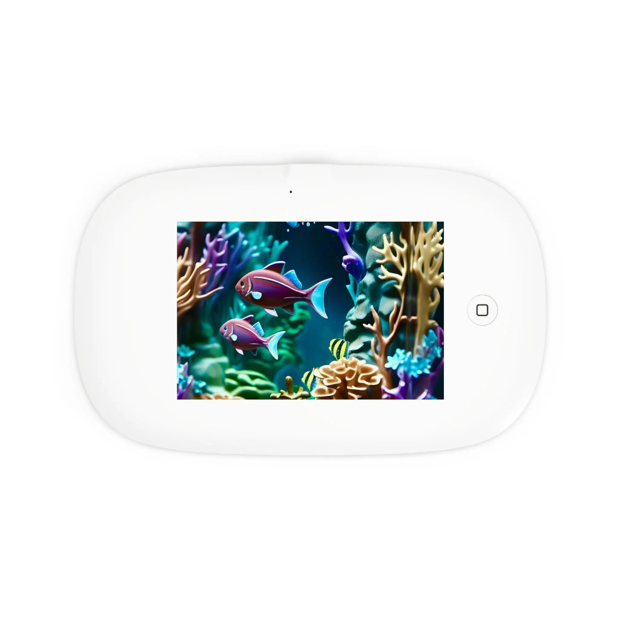 UV Phone Sanitizer and Wireless Charging Pad Fish Coral Reef Fish Ocean