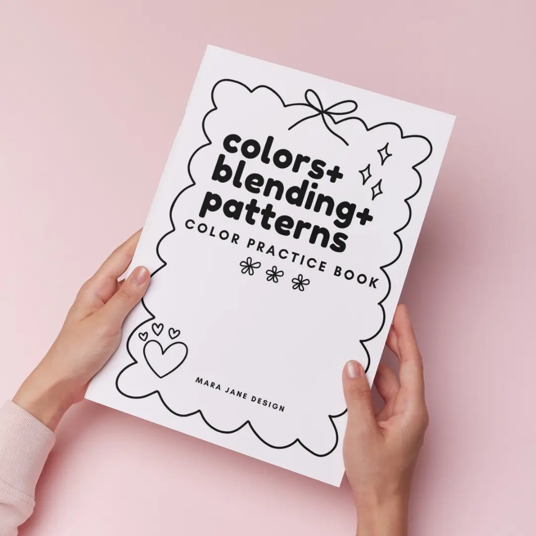 Coloring & Blending & Patterns: A Color Practice Book