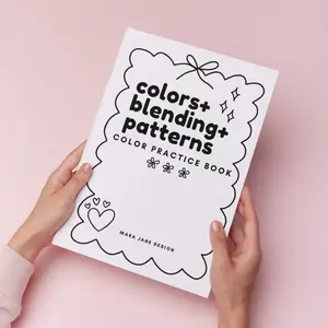 Coloring & Blending & Patterns: A Color Practice Book