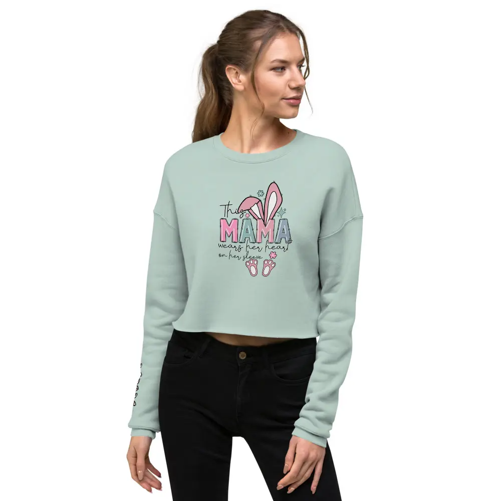 Easter MAMA Crop Sweater