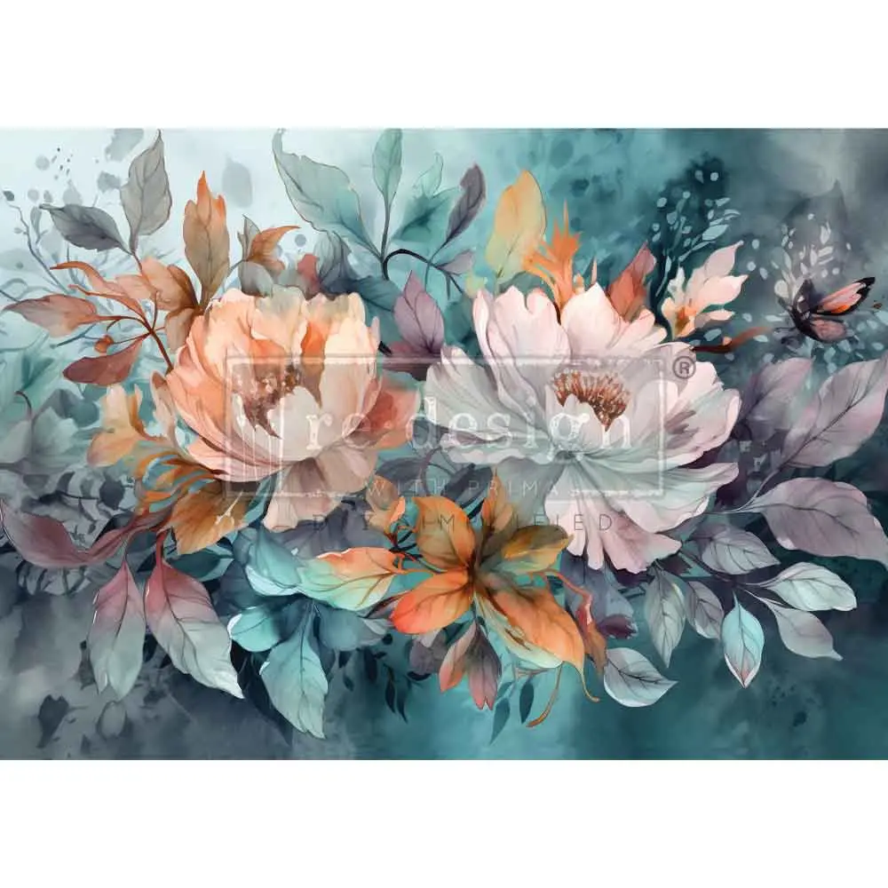 A1 Decoupage Fiber - Floral Dream -