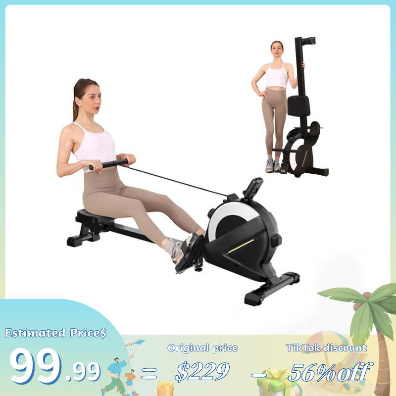 Home Rowing Machine by Hartwares: 77lbs High-Resistance Magnetic ...