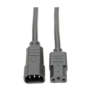 Eaton P005-006 C13 to C14 Heavy-Duty PDU Power Cord, 15A, 14 AWG, 6 ft. (1.83 m), Black