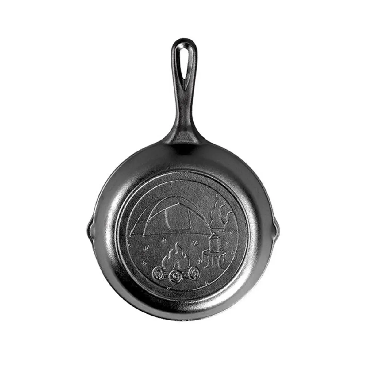 8 in. Wanderlust Cast Iron Skillet, Black
