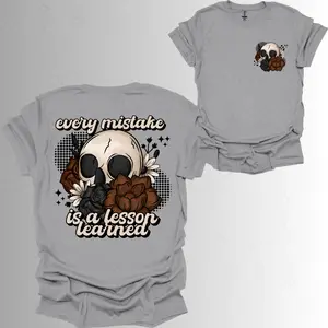 Every Mistake Is a Lesson Learned Women’s Graphic T-Shirt