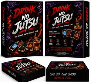 Drink no jutsu - A fun new anime drinking game card