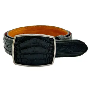 Cinto Cualtralba N Cocodrilo Negro
