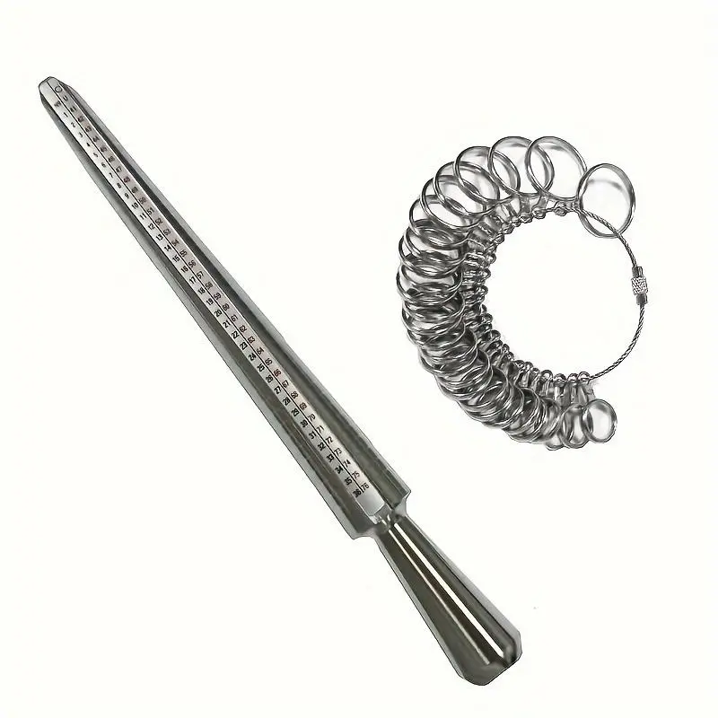 Ring Measuring Tool, 0-13mm Aluminum Ring Core Measuring Gauge, Ring ...
