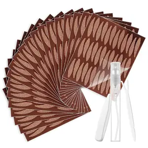 36Pcs Invisible Mesh Eyelid Tape Set - Water-Activated Self-Adhesive Eye Lift Tools