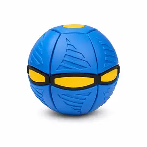 3-in-1 Transforming UFO Stepping Ball - Magic LED Pop-Up Bouncy Toy! Dual-Form Metaball for Indoor & Outdoor Fun. The Ultimate Energy Burner & Birthday Gift for Kids!