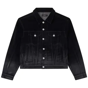 Purple Brand Flock Dipped Jacket