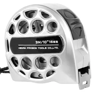 Tape Measure 10'ft Retractable Metric Mini Pocket Tape Measuring Ruler Accurate Scales Steel Power Blade (1)