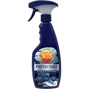303 Products Automotive Protectant Spray - Helps Prevent Fading & Cracking, Repels Dust, Lint & Staining, Superior UV Protection & Restores Lost Color, Exterior & Interior Car Cleaning Supplies 16oz