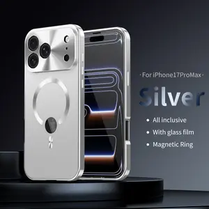 Anti-Spy Magnetic Phone Case, Anti-Drop Protective Soft Cover, Compatible with iPhone 17 16 15 14 13 12 11 Plus Pro Max Se Air