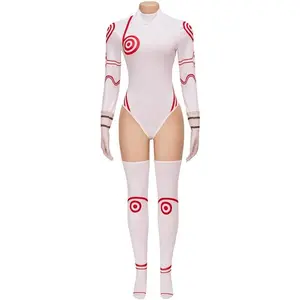 Shiro Cosplay Costume Shiro Jumpsuit Anime Zentai Suit Bodysuit Costume Outfit for Women Adult