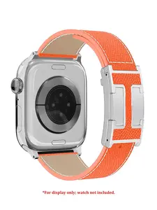 Magnetic Leather Watch Band for Women, Smartwatch Buckle, Premium Designer Style, Adjustable Length 165-215mm, Mother's Day Gift