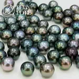 【Black Tahitian Pearl】Deep Sea Black Pearl 8-12mm 【Black Tahitian Pearl】Deep Sea Black Pearl 8-12mm