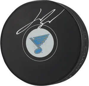 Jimmy Snuggerud St. Louis Blues Autographed Hockey Puck - Fanatics Authentic Certified