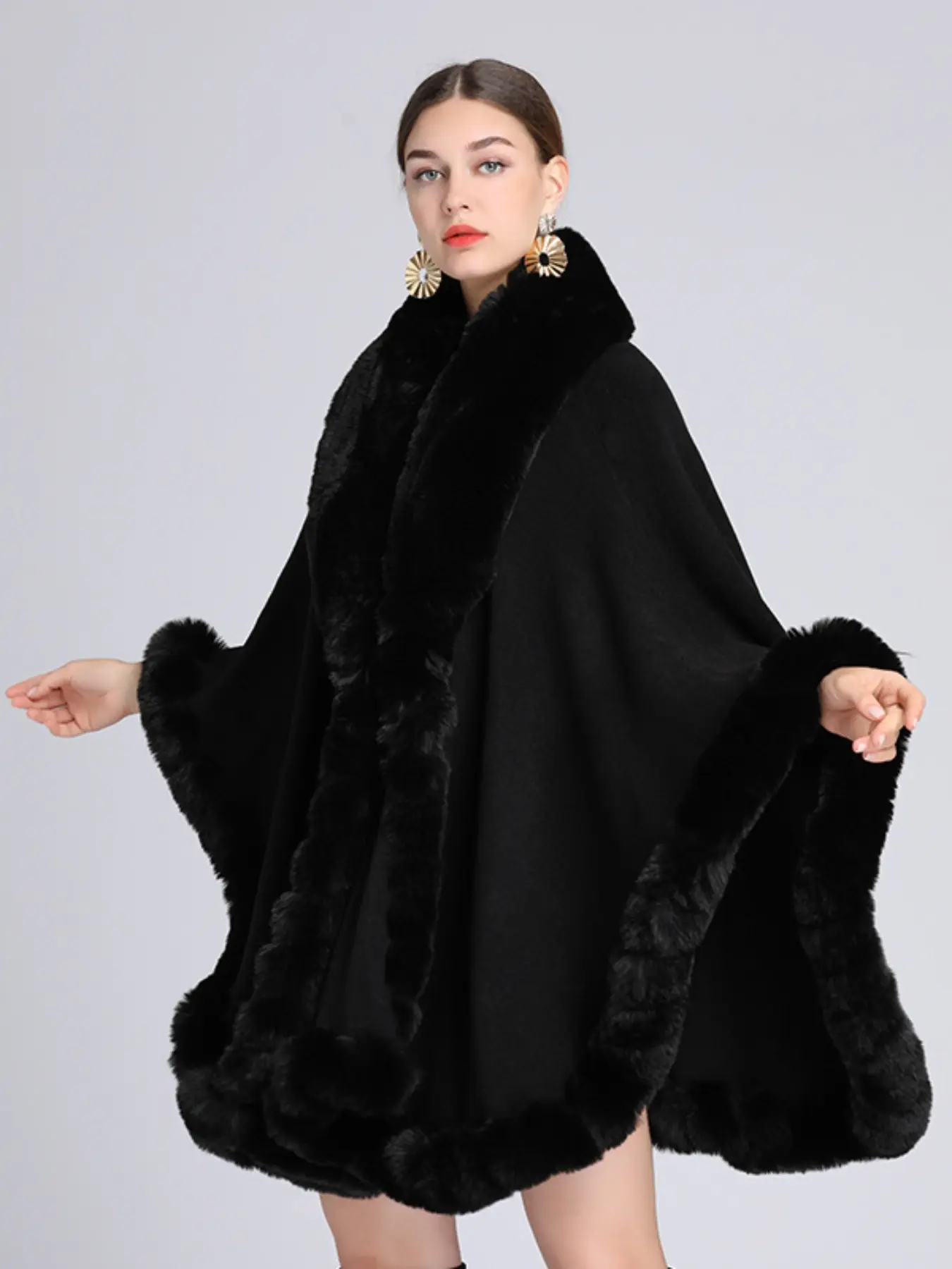 Women's Winter Warm Plain Fitted Coat, Casual Minimalist Fashion Accessory for Daily Wear, Comfortable Stylish Outerwear for Cold Weather, Lady, Fabric