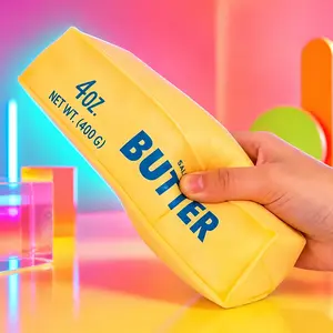 Popular Butter Stick Squishy Toy, Heavy-Weight Soft Squeeze Fidget Item, Sensory Decompression Plaything, Ideal Gift for Toys & Hobbies Enthusiasts for Daily Relaxation