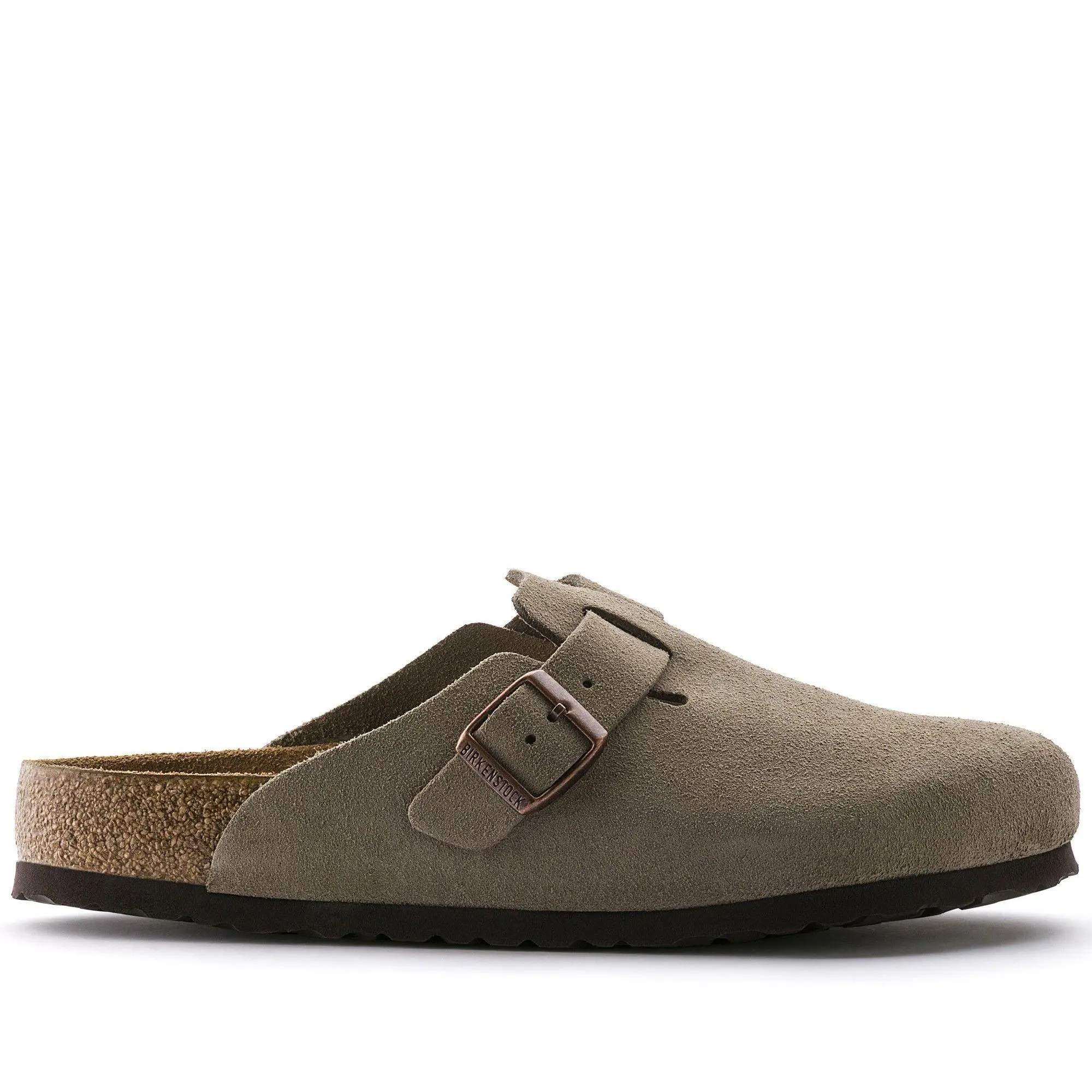 Birkenstock Boston Soft Footbed Suede Leather Clog