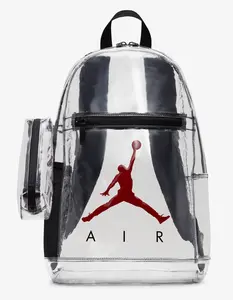 JORDAN  Mens Clear School Backpack