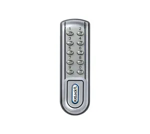 Codelocks KL1200 Heavy-Duty Silver KitLock, Electronic Access Padlock with Optional Handing