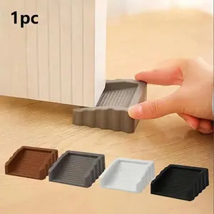 Durable Plastic Door Draft Stopper, 4 Colors Available, Effective Cold Air Blocker, Easy Installation, Suitable for Wood and Metal Doors, Door Hardware