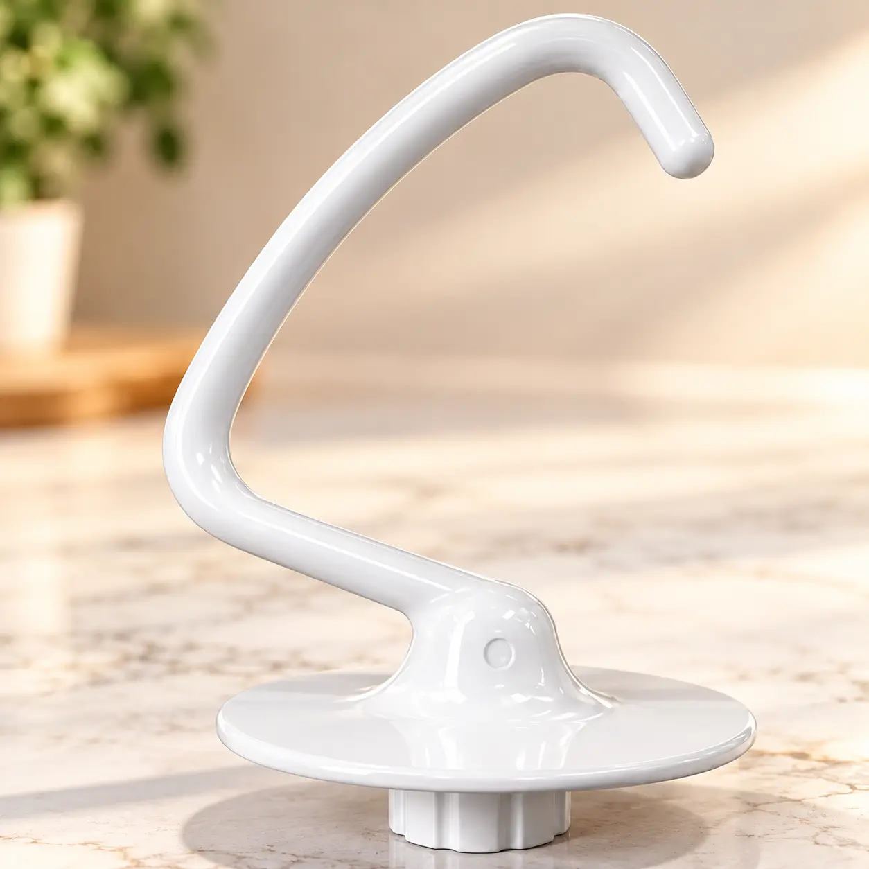 K45DH Dough Hook, 1 Pack for Kitchen Aid 4.5-5 Qt Tilt-Head Mixers