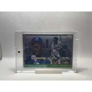 2026 Topps Chrome Platinum Anniversary Darryl Strawberry 1955 On-Card Auto New York Mets