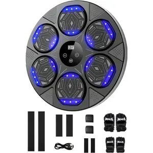 Boxing  Machine for  & Adults - 9 Modes & 9 Speeds,  Boxing Machine, Wall Target Punching Workout, Reflex  Suitable for  Office Gym Fun Fitness Equipment