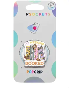 Sorry I’m Busy Reading Phone Grip Magsafe, My Weekend Is Booked Phone Holder, Cute Book Lovers Phone Grip, Cartoon Kindle Grip, Gift for Girls Boys