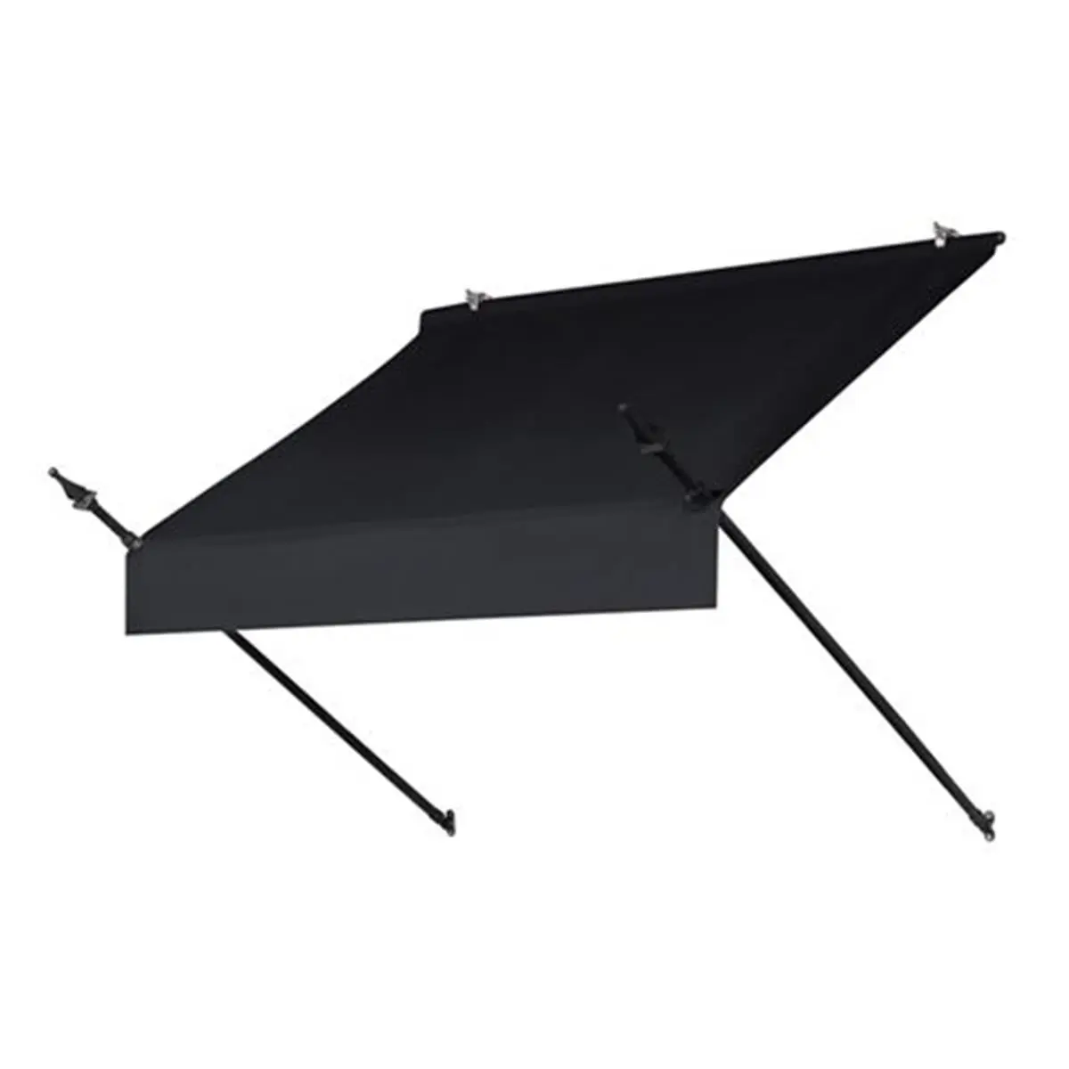 212 MAIN Modern Designer Car Sunshade Awning - Ebony, 4 ft Powder Coated Aluminum Frame Canopy, Outdoor Mildew-Proof Sunshade Canopy, Outdoor Canopy
