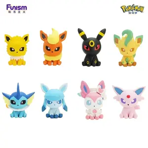 Funism Palm Sized Eeveelutions Blind Figurine Box with Poke Ball