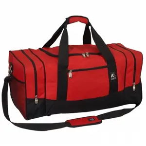 212 MAIN Everest 25 in. 600 Denier Polyester Sporty Duffel Gear Bag, Pocket Design, Outdoor Sports Bag, Gear Storage, Dual Zippers