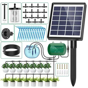 Solar Irrigation System for Garden Watering System, 2026 Latest Drip Irrigation Kit for Potted Plants,Supported Automatic Watering System for The Garden Bed,The Garden Grow Bag,The Balcony and The Green House
