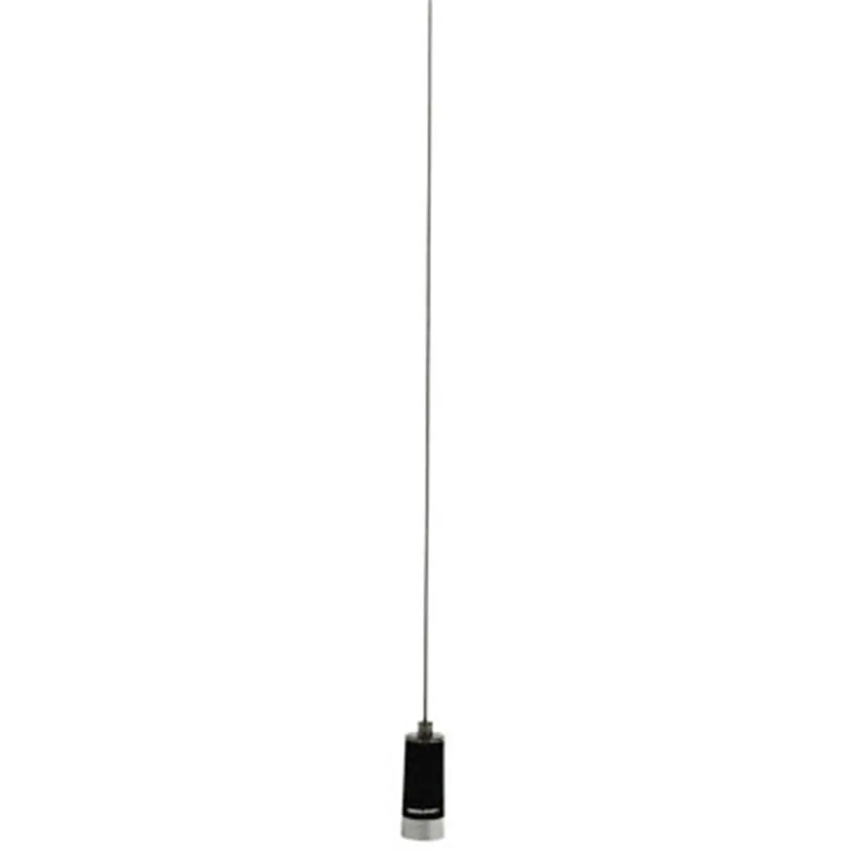 212 MAIN Quarterwave Antenna with Chrome Whip, Black-Chrome Coil, Unity Gain, 47-54 MHz, 200W for Boat, Vehicle Radios