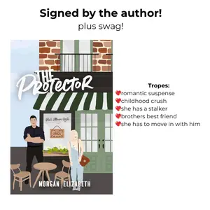 The Protector Regular Cover, a brother's best friend, small town romance novel