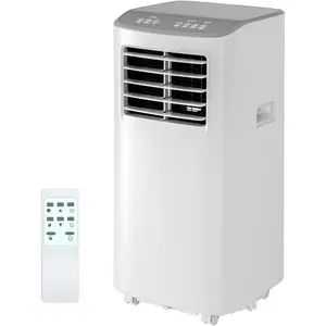 GAOMON 3-in-1 Portable Air Conditioner, 8,000 BTU Portable AC Unit with Cooling, Dehumidifier & Fan for Rooms up to 350 sq.ft with Remote Control, Sleep Mode, 24H Timer & Window Kit