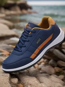 1 pair of Shoes Men's Sports Shoes Breathable Men's Casual Shoes Coach's competition shoes Fashionable Casual Shoes Men's Running Shoes Athletic Shoes