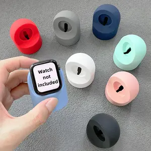 Silicone Watch Charger Stand (Stand Only), Durable Silicone Watch Charger Holder, Wearable Accessories Compatible with Apple Watch 9/8/7/6/5/4/3/2/1
