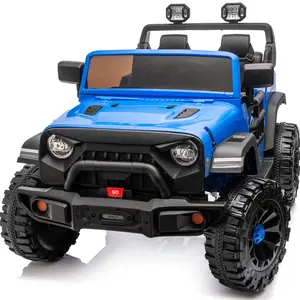 Outfunny 24V 4WD Electric Ride on Car for Kids, 2 Seater Ride on Toy Truck w/Remote, 4x200W Motors, Bluetooth