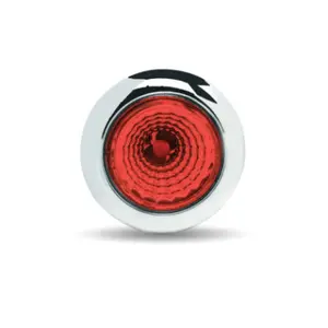 Trux Accessories – 3/4″ Red Reflector LED Light (1 Diode)