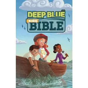 USED-CEB Deep Blue Kids Bible Bright Sky Paperback by Common English Bible (Paperback)