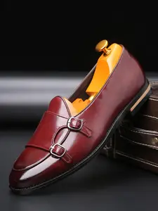 Men's Business Style Ombre Design Slip on Loafers, Fashionable Casual Comfortable Loafers for Daily Wear, Lightweight Breathable Shoes for All Seasons