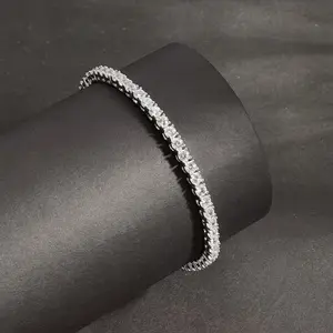 Blimblim Iced Out Jewelry Tennis Bracelet CZ Diamond Cubic