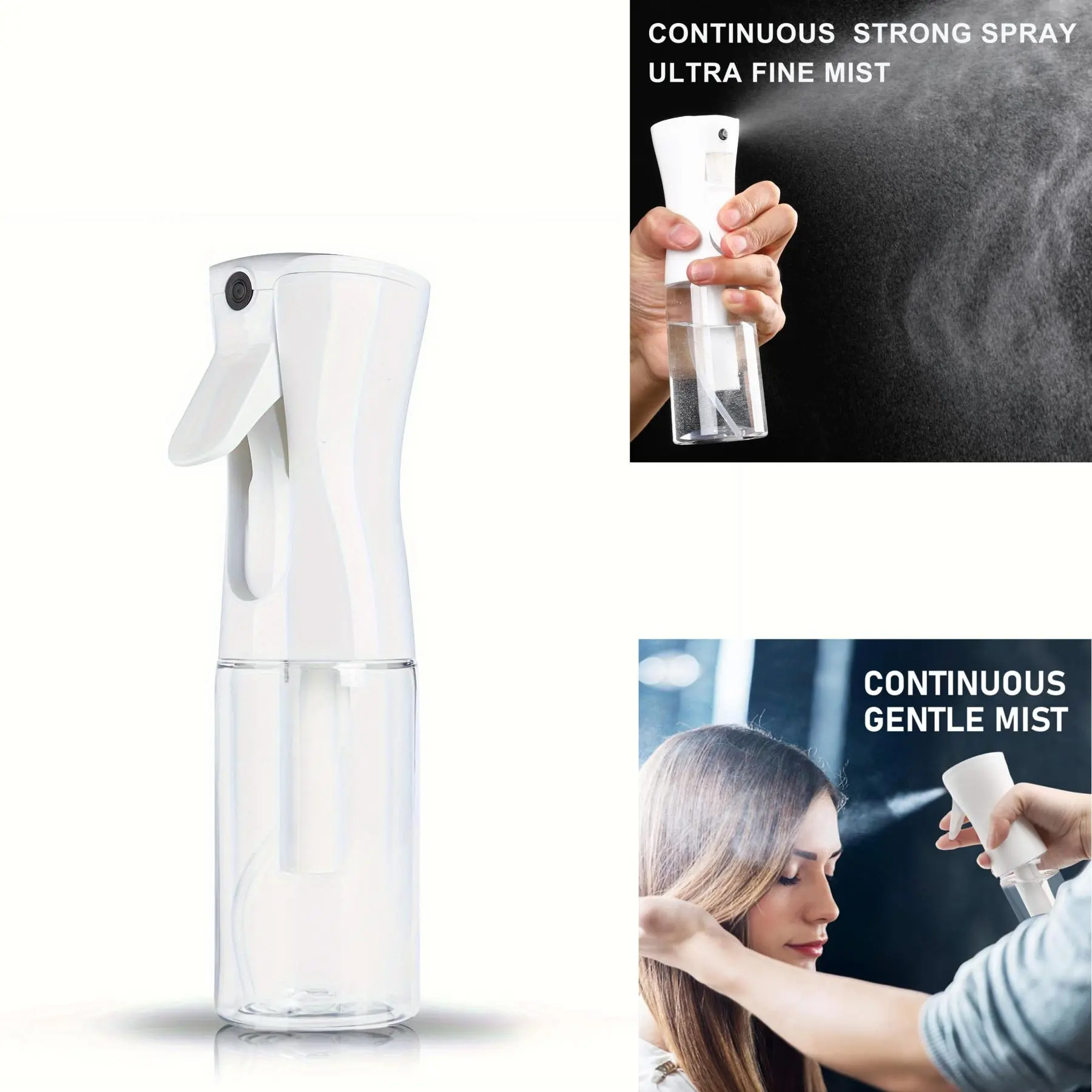 Continuous Spray Continuous Spray Bottle - Ultra Fine Mist Sprayer Water Spray Bottle ...